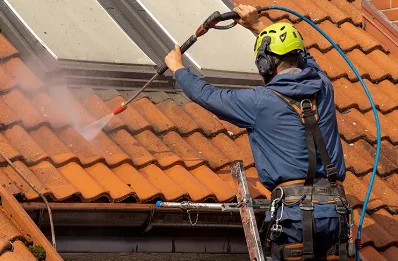 Démoussage et hydrofuge de toiture à Siest